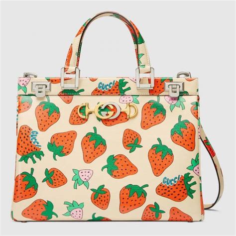 strawberry gucci purse|gucci strawberry handbags.